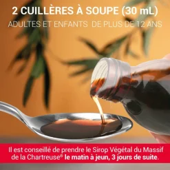 Sirop végétal du massif de la Chartreuse – 200 ml