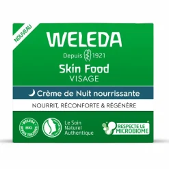 Skin Food Crème de nuit nourrissante Weleda - pot de 40ml