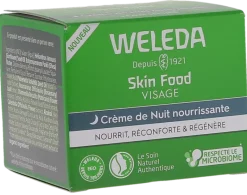 Skin Food Crème de nuit nourrissante Weleda - pot de 40ml