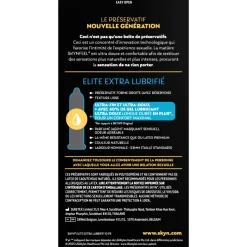 Skyn Extra Lubrifié Préservatifs sans latex Manix - boîte de 10 préservatifs