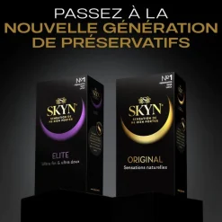 Skyn Préservatifs Elite King Size Manix - boîte de 20 préservatifs