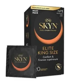 Skyn Préservatifs Elite King Size Manix - boîte de 20 préservatifs