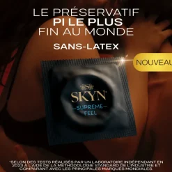 Skyn suprême feel extra lubrifié préservatifs Manix