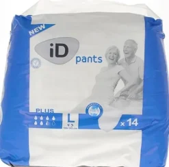 Slip absorbant jetable ID pants L Lohmann & Rauscher - sachet de 14 protections