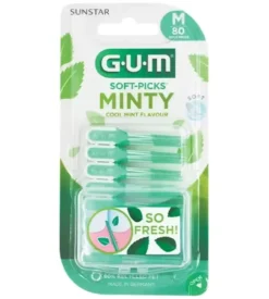Soft-Picks Minty brossettes interdentaires Gum - 80 brossettes
