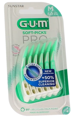 Soft-Picks Pro Brossettes interdentaires taille M GUM