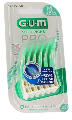 Soft-Picks Pro Brossettes interdentaires taille M GUM