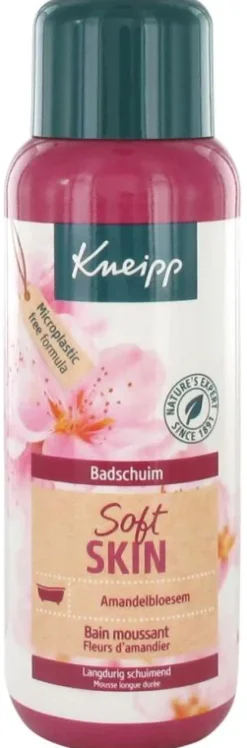Soft Skin Bain moussant Fleurs d'Amandier Kneipp - flacon de 400 ml