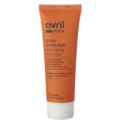 Soin anti-âge homme bio Avril - tube de 50 ml