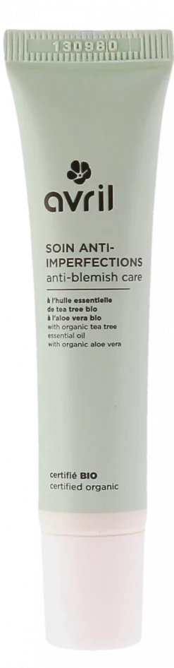 Soin anti-imperfections bio Avril - tube de 15ml