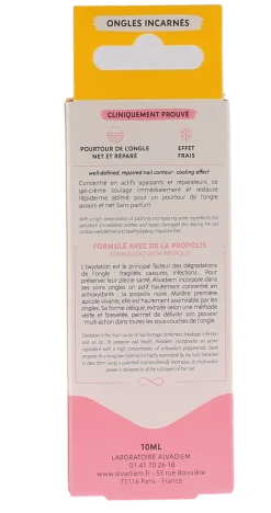 Soin apaisant ongles incarnés et pourtour irrités Alvadiem - tube pinceau de 10ml