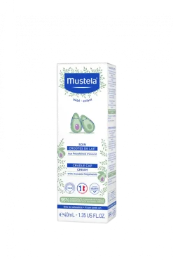 Soin croûtes de lait bébé et enfant Mustela - tube de 40 ml
