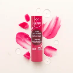 Soin des lèvres parfum cerise Laino - stick de 4g
