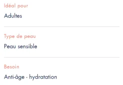 Soin hydratant anti-âge Avène men - flacon de 50 ml