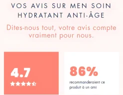 Soin hydratant anti-âge Avène men - flacon de 50 ml