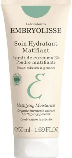 Soin hydratant matifiant Embryolisse - tube de 50 ml