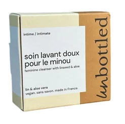 Soin lavant doux pour le minou Unbottled - pain de 90g