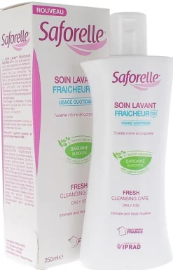 Soin lavant fraicheur Saforelle - tube de 250 ml