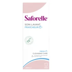 Soin Lavant Fraicheur usage quotidien Saforelle - flacon de 100 ml