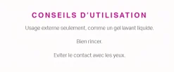 Soin Lavant Fraicheur usage quotidien Saforelle - flacon de 100 ml