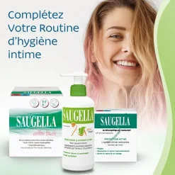 Soin lavant hygiène intime you fresh Saugella - flacon pompe de 200ml