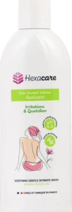 Soin lavant intime apaisant Hexacare - flacon de 200ml