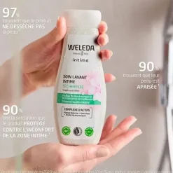 Soin lavant intime sécheresse bio Weleda