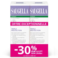 Soin lavant intime triple protection Saugella