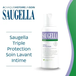Soin lavant intime triple protection Saugella