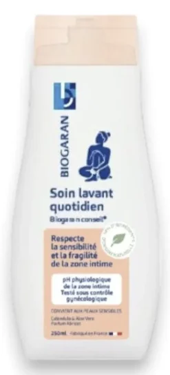 Soin lavant quoidien Biogaran - flacon de 250ml