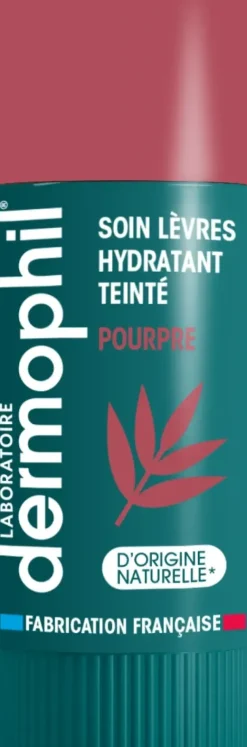Soin lèvres teinté Dermophil Indien - stick de 4g
