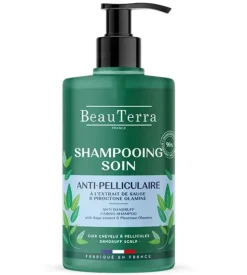 Soin shampooing anti-pelliculaire Beauterra – flacon-pompe 750 ml