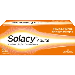 Solacy adulte – 90 gélules