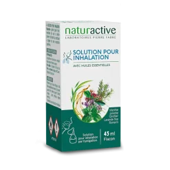 Solution pour inhalation aux huiles essentielles Naturactive - flacon de 45ml