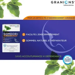 Somdor+ comprimé Granions - boite de 30 comprimés