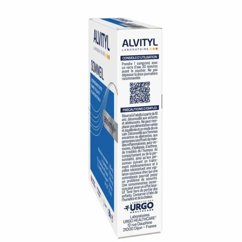 Sommeil assimyl+ Alvityl - boite de 30 comprimés
