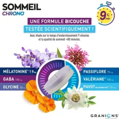 Sommeil Chrono Granions – 30 comprimés