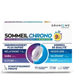Sommeil Chrono Granions – 30 comprimés