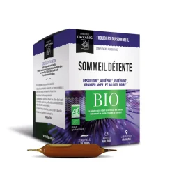 Sommeil détente Bio Dayang - boîte de 20 ampoules