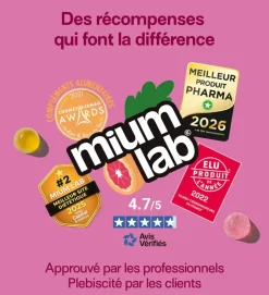 Sommeil enfants sans sucres Mium Lab - pot de 30 gummies