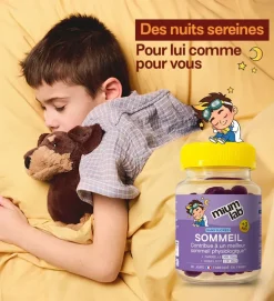 Sommeil enfants sans sucres Mium Lab - pot de 30 gummies