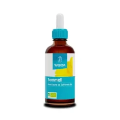 Sommeil Extrait de plantes bio Pavot jaune de Californie Weleda - flacon de 100 ml