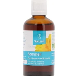 Sommeil Extrait de plantes bio Pavot jaune de Californie Weleda - flacon de 100 ml