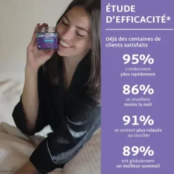 Sommeil gummies sans sucres Mium Lab - pot de 42 gummies