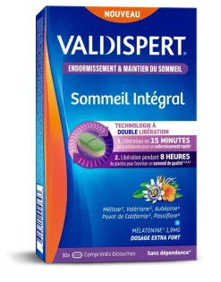 Sommeil intégral Valdispert - boîte de 30 comprimés