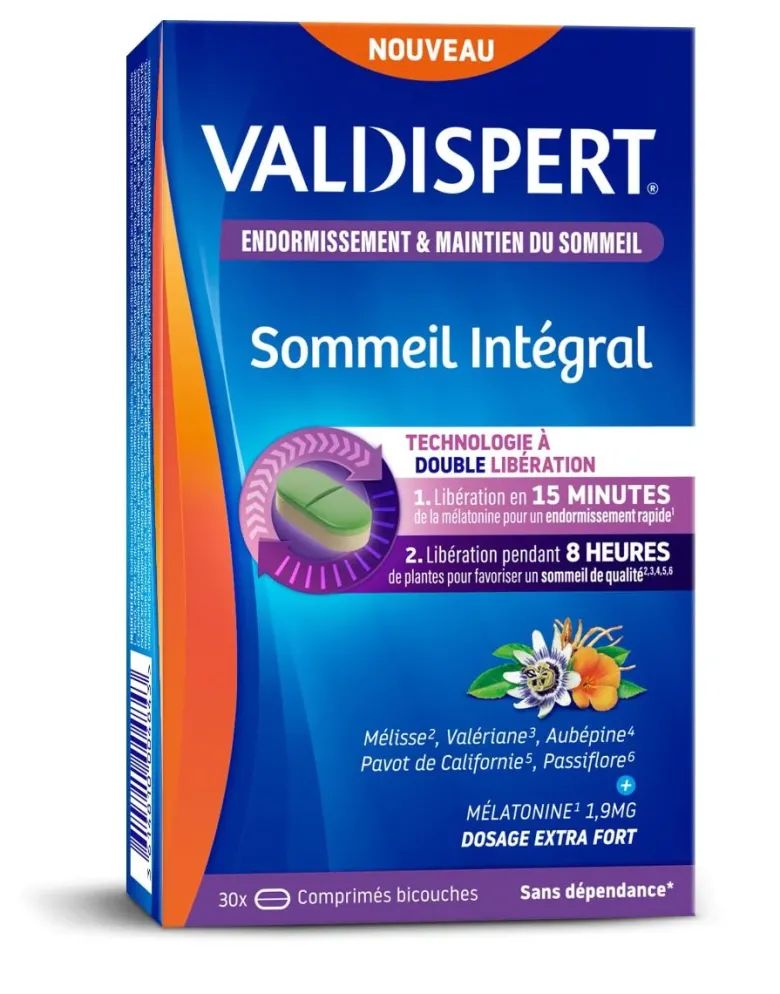 Sommeil intégral Valdispert - boîte de 30 comprimés
