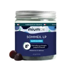 Sommeil LP gummies sans sucres Mium Lab - pot de 42 gummies
