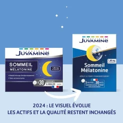 Sommeil mélatonine Juvamine - boite de 30 comprimés