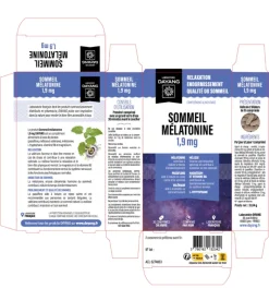 Sommeil mélatonine LP 1,9mg Dayang - boite de 30 comprimés