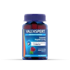 Sommeil rapide 1,9 mg Valdispert - pot de 30 gommes